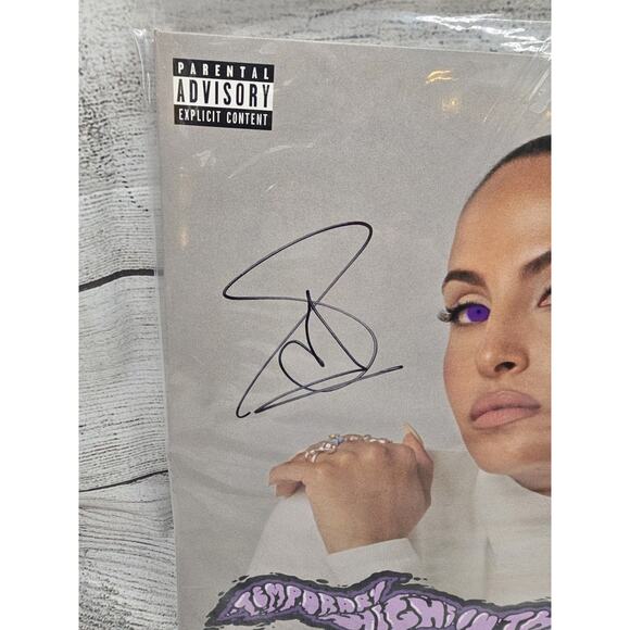 Snoh Aalegra Temporary Highs in the Violet Skies Purple Signed #832 - Picture 4 of 5